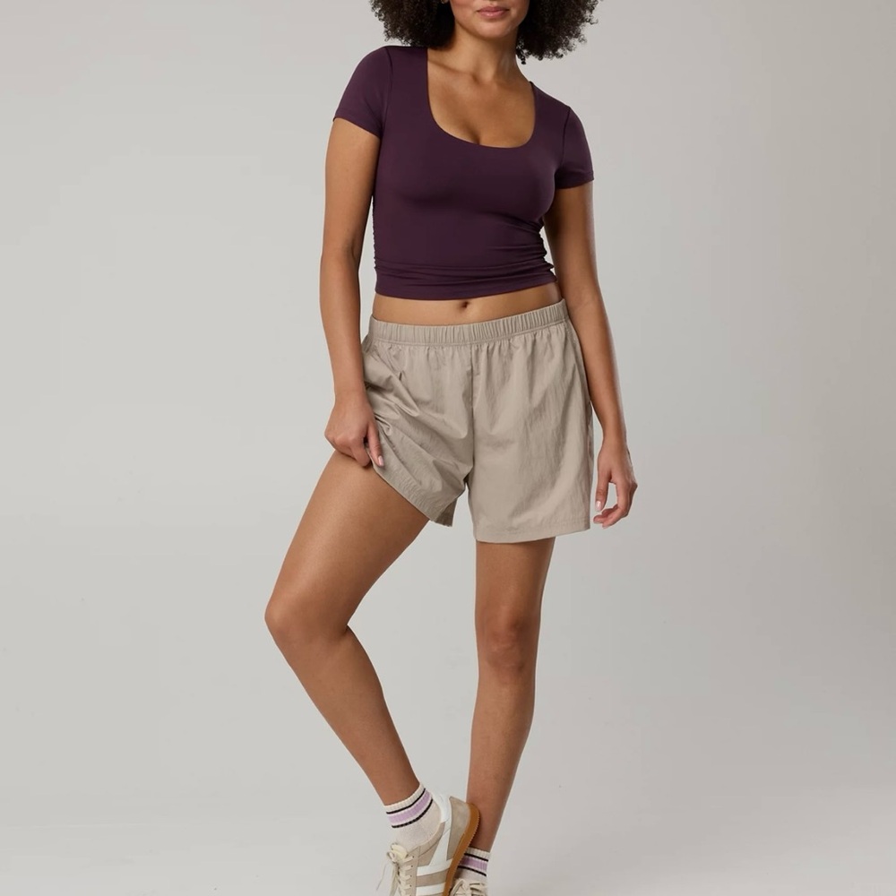 OFFLINE by Aerie Day Off 5” Short in Stone Harbor